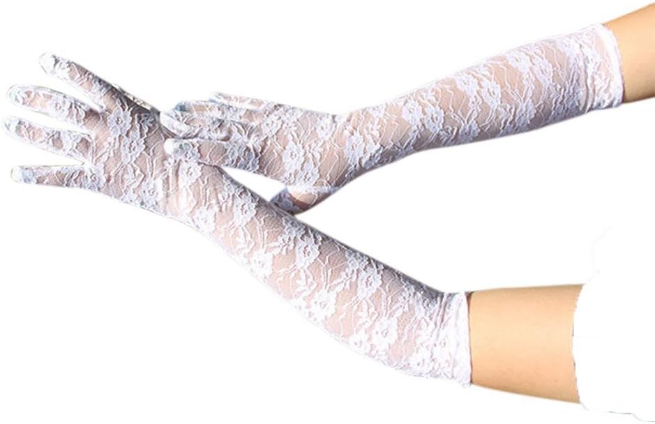 Long Lace Gloves, Costume, Cosplay, Halloween or Formal Event