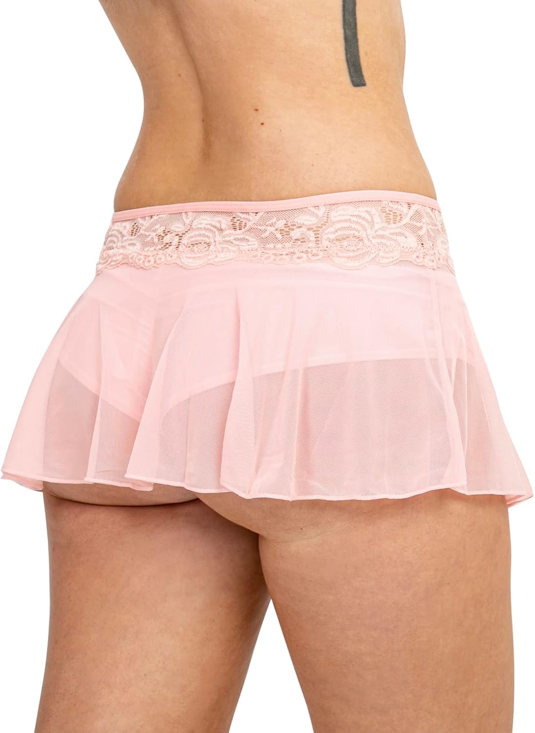 Sexy Lingerie Skirt for Women, Naughty Sheer Outfit Accessory