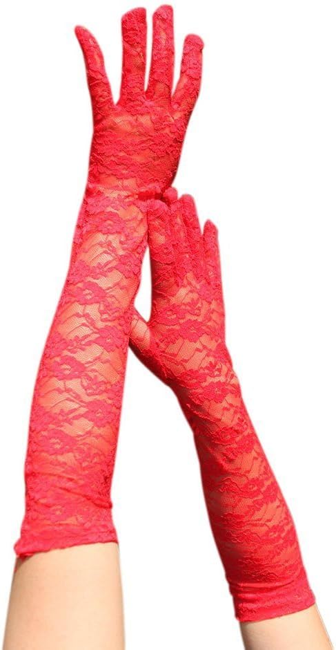 Long Lace Gloves, Costume, Cosplay, Halloween or Formal Event