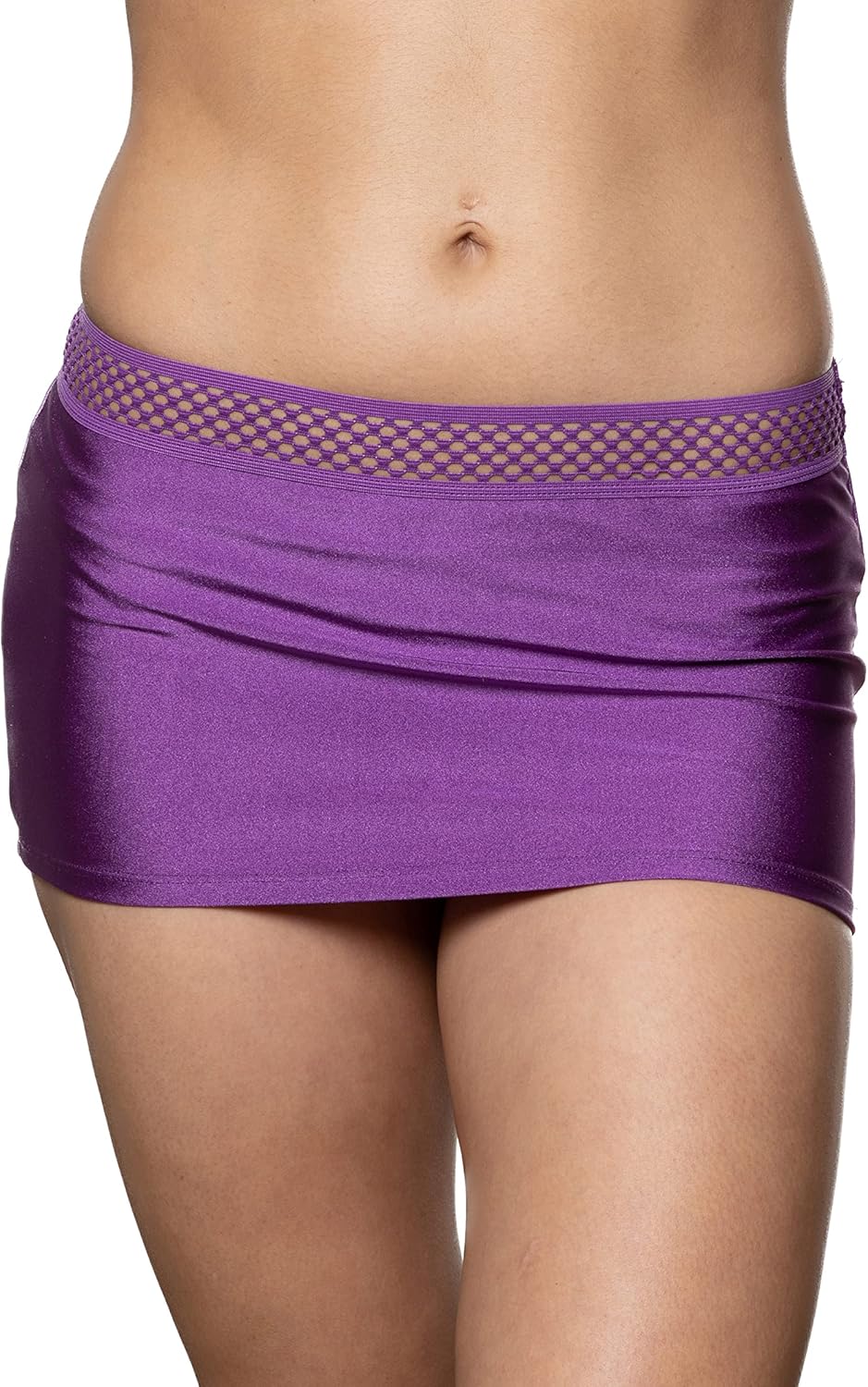 Womens Scrunch Back Mini Skirt