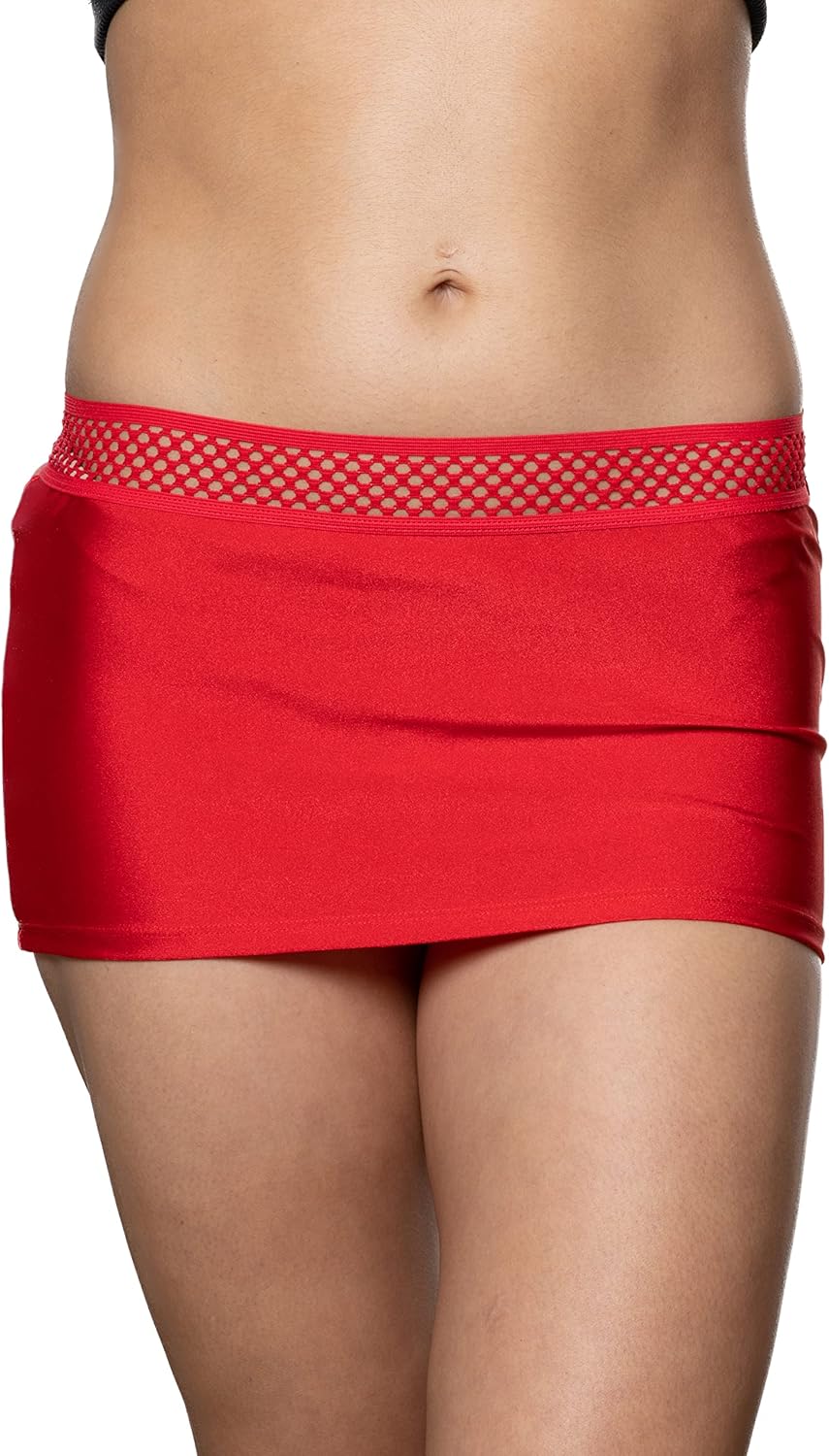 Womens Scrunch Back Mini Skirt