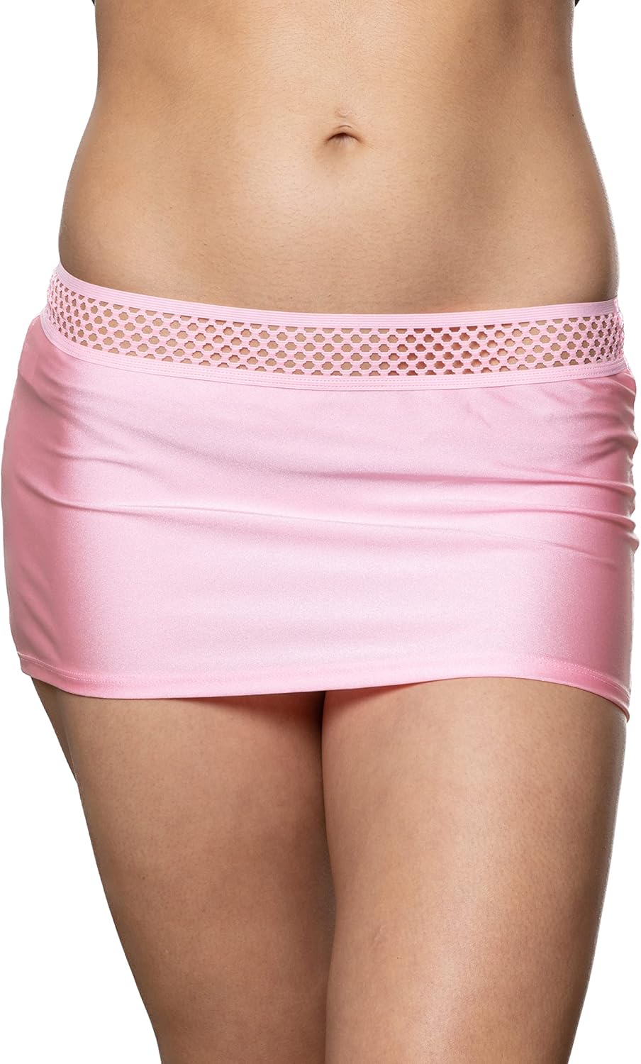 Womens Scrunch Back Mini Skirt