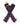 Black with purple ribbon