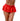 Red with Silver Buckle