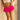 Hot Pink with Silver Buckle
